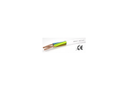Varinis kabelis su PVC izoliacija H03VV-F 3x0.5 mm² juodas 