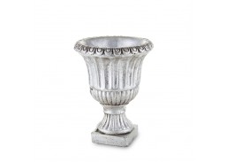 Vazonas ant kojelės betoninis 20x15x15 cm 