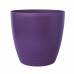 Namų apyvokos prekės. Vazonai. Plastikiniai vazonai, vazonai iš kompozito. Vazonas gėlėms Perla D25 cm violetinė sp.  kaina