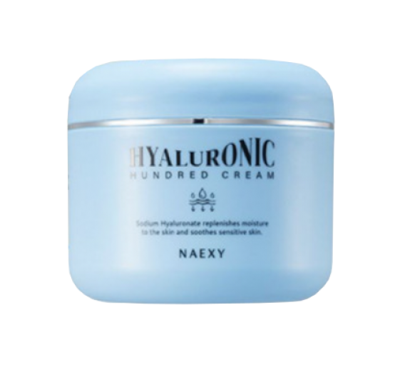 Švaros prekės. Kūno ir plaukų priežiūros priemonės. Veido kremas Hyaluronic Hundred 100g