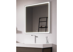 Vidaus apdailos prekės. Veidrodžiai. Veidrodis Baku su Led apšvietimu 120x80cm 
