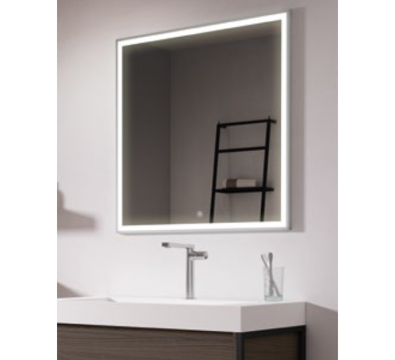 Vidaus apdailos prekės. Veidrodžiai. Veidrodis Baku su Led apšvietimu 120x80cm 