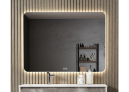 Vidaus apdailos prekės. Veidrodžiai. Veidrodis Dacca su Led apšvietimu 60x80cm 