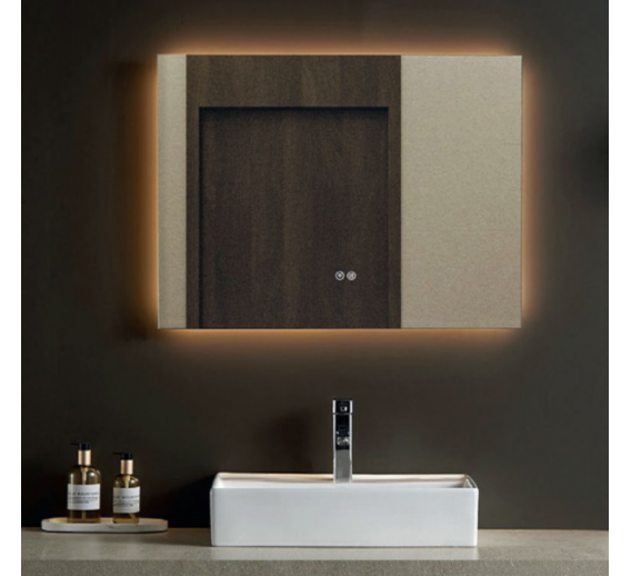 Vidaus apdailos prekės. Veidrodžiai. Veidrodis Dacca su Led apšvietimu 60x80cm 