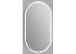 Vidaus apdailos prekės. Veidrodžiai. Veidrodis SALERNO LED 50x90 cm 