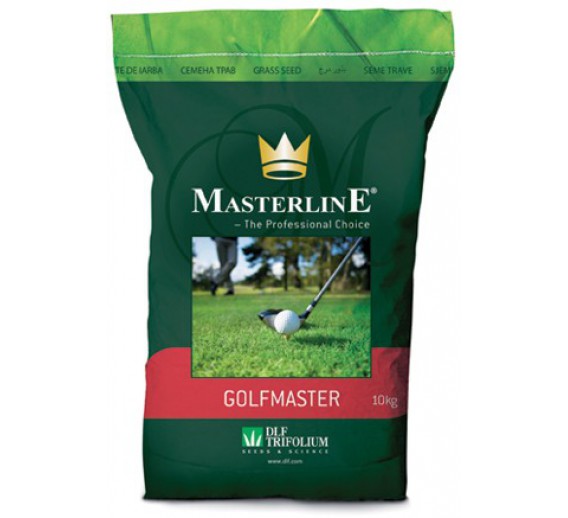 Sodo ir daržo prekės. Sėklos, daigyklos, durpinės tabletės. Vejos žolių sėklos. Vejos žolės mišinys Golfmaster 10kg 