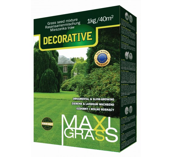 Vejos žolių mišinys MaxiGrass Decorative, 1 kg 