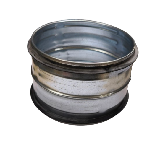 Šildymo ir vėdinimo įranga. Šildymas ir vėdinimas. Ortakiai. Skardiniai ortakiai. Ventiliacijos mova D125