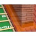 Statybinės medžiagos. Stogo dangos. Stogo plėvelės. Sandarinimo juosta stogui ir kaminui. Ventiliacinė kraigo juosta Eurovent Roll Standart 9005  kaina