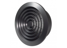 Šildymas ir vėdinimas. Ventiliacinės grotelės. Ventiliacinės grotelės apvalios NGA100A, antracitas 