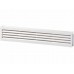 Šildymas ir vėdinimas. Ventiliacinės grotelės. Ventiliacinės grotelės durims VENTS MV 430/2, 91x453 mm 