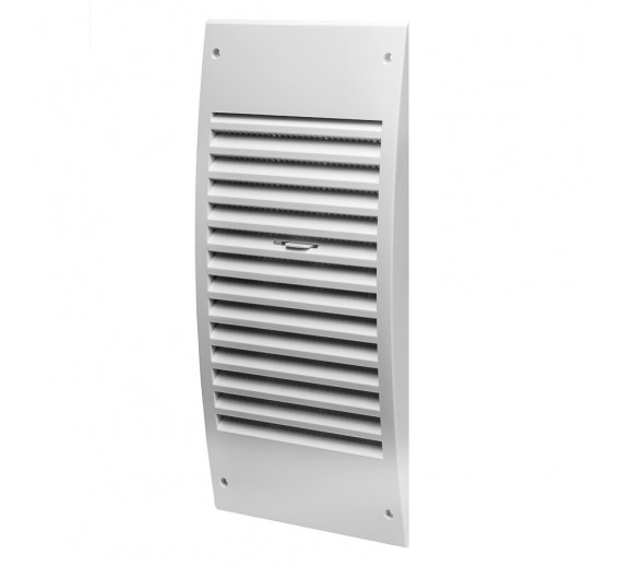 Šildymas ir vėdinimas. Ventiliacinės grotelės. Ventiliacinės grotelės Europlast N30R, 140x300 mm 