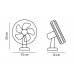 Šildymas ir vėdinimas. Pastatomi ventiliatoriai. Ventiliatorius VIENTO CLIP 6W LED115119  internetu