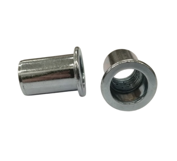 Tvirtinimo detalės. Kniedės. Veržlės - kniedės. Veržlė-Kniedė M10 plieninė, didele galva 