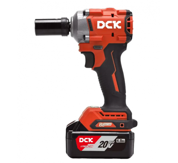 Darbo įrankiai. Elektriniai ir akumuliatoriniai įrankiai. Akumuliatoriniai suktuvai - gręžtuvai. Veržliasukis DCK 358Nm 20V 2x5Ah 26/8-KDPB358FK