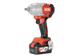 Darbo įrankiai. Elektriniai ir akumuliatoriniai įrankiai. Akumuliatoriniai suktuvai - gręžtuvai. Veržliasukis DCK 698Nm 20V 2x5Ah 26/8-KDPB698FK