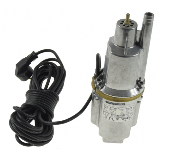 Santechnikos prekės. Siurbliai, hidroforai ir išsiplėtimo indai. Vandens tiekimo sistemos. Vibracinis siurblys VM 60-30 NEMO IBO