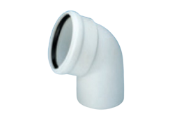 Santechnikos prekės. Vidaus kanalizacija. Vidaus kanalizacija d-32 mm. Vidaus kanalizacijos alkūnė HTB d-32 mm, 87 laipsnių
