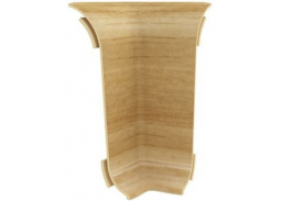 Vidaus apdailos prekės. Apdailos, sujungimo profiliai. Grindjuostės. Grindjuostės Vox Smart. Vidinis kampas Flex Smart 584 Ąžuolas Cytryno 2 vnt.