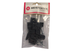 Metalų gaminiai . Tvoros, tvoralentės, tinklai tvoroms. Tvorų tvirtinimo elementai. Vielos laikiklis apvaliam stulpui RAL7016 10vnt 