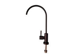 Santechnikos prekės. Vonios įranga. Maišytuvai, dušo komplektai. Virtuvės maišytuvai. Viengubas kranelis juodas KR3B