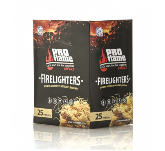 Sodo ir daržo prekės. Laisvalaikio prekės. Šašlykinės, kepsninės, viryklės, griliai. Vilnos medienos įdegtukai PROflame Expert