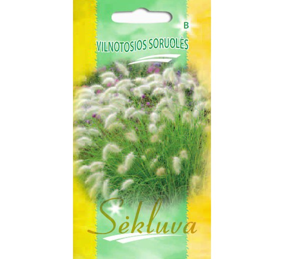 Sodo ir daržo prekės. Sėklos, daigyklos, durpinės tabletės. Gėlių sėklos. Vilnotosios soruolės