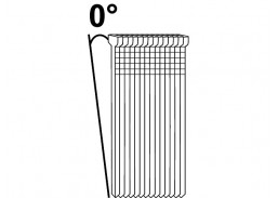 Darbo įrankiai. Pneumo įrankiai, viniakalės ir jų priedai. Vinys pneumatinėms viniakalėms. Apdailinės vinutės F16 1,6mm. Vinukai F16 1,6x50mm Essve 776447 FZB2000 