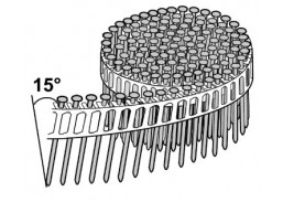 Darbo įrankiai. Pneumo įrankiai, viniakalės ir jų priedai. Vinys pneumatinėms viniakalėms. Vinys 15 laipsnių būgninės. Vinys Coil MX 2,1x35 mm, 15 laispnių, Essve 774055 