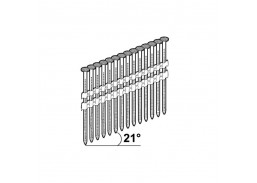 Darbo įrankiai. Pneumo įrankiai, viniakalės ir jų priedai. Vinys pneumatinėms viniakalėms. Vinys 21 laipsnio. Vinys pistoletui 2,8x75 mm 21° 1300 vnt. Essve 