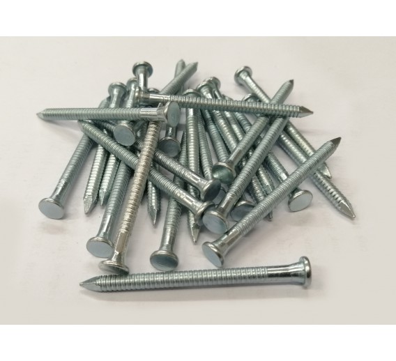 Tvirtinimo detalės. Vinys. Rievėtos vinys. Vinys rievėtos cinkuotos 4.2x60 mm 