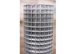 Metalų gaminiai . Tvoros, tvoralentės, tinklai tvoroms. Virintas tinklas. Virintas cinkuotas tinklas 20x20x1x1000 mm 