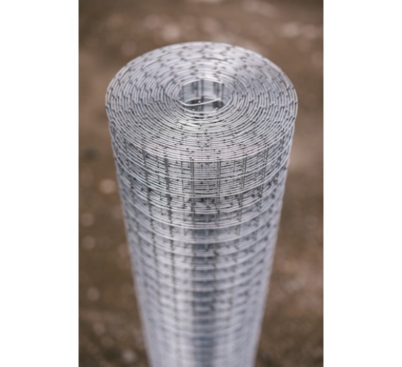 Metalų gaminiai . Tvoros, tvoralentės, tinklai tvoroms. Virintas tinklas. Virintas cinkuotas tinklas 25x12,5x0,9x1000 mm 