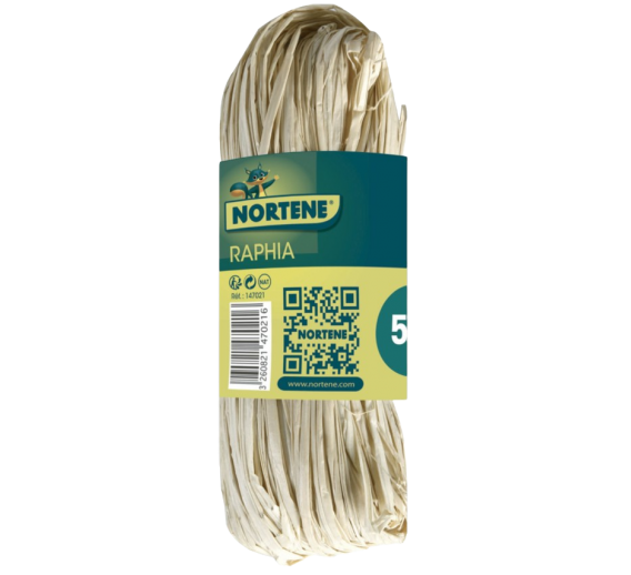 Namų apyvokos prekės. Virvės. Virvutė iš rafijos 50g 147021 