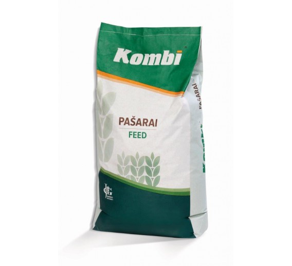 Gyvūnų prekės. Kombinuoti pašarai. Lesalai paukščiams. Visaverčiai lesalai kalakučiukams 10 kg 0-4 sav. startinis 