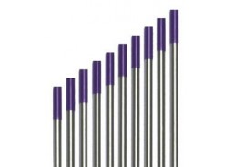 Elektros prekės. Suvirinimo įranga ir reikmenys. Suvirinimo elektrodai ir viela. Volframo elektrodas E3 2,4x175 mm, violetinis 