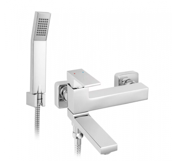 Santechnikos prekės. Vonios įranga. Maišytuvai, dušo komplektai. Vonios maišytuvai, dušo komplektai. Vonios maišytuvas FERRO ZICCO