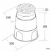 Sodo ir daržo prekės. Laistymo įranga. Laistymo sistemos. Vožtuvų dėžė D300mm  kaina