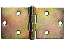 Vidaus apdailos prekės. Durys, jų dalys. Durų furnitūra. Lankstai, vyriai. Vyris 50x100mm 