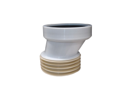 Santechnikos prekės. Vidaus kanalizacija. WC pajungimai. WC ekscentrinė mova 20mm