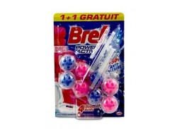 Švaros prekės. Buitinė chemija, valikliai. WC gaiviklis Bref POWER ACTIVE Roses, 2x50 g. 