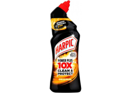 Švaros prekės. Buitinė chemija, valikliai. WC valiklis Harpic Power Plus Max 10, 750ml