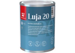 Dažai. Dažai, dažymo įrankiai, dažymo juostos. Vandeniniai dažai. Ypač patvarūs dažai Tikkurila LUJA 20 A 0.9l 