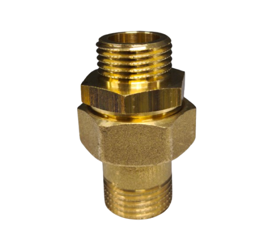 Santechnikos prekės. Vamzdynų sistemos. Vamzdžių sujungimo detalės. Žalvarinės jungtys. Žalvariniai ardomi sujungimai. Žalvarinė ardoma jungtis iš/iš 1/2