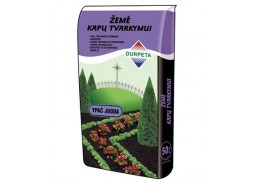 Sodo ir daržo prekės. Trąšos ir durpių substratai. Durpių ir žemių substratai. Žemė kapų tvarkymui Durpeta, 50L 