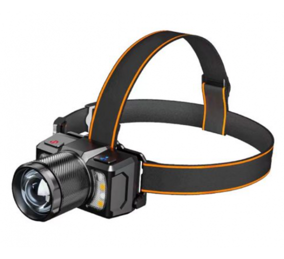 Sodo ir daržo prekės. Laisvalaikio prekės. Nešiojami prožektoriai, žibintuvėliai. Žibintuvėlis ant galvos 15W 700lm 