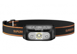 Sodo ir daržo prekės. Laisvalaikio prekės. Nešiojami prožektoriai, žibintuvėliai. Žibintuvėlis ant galvos su sensoriumi 