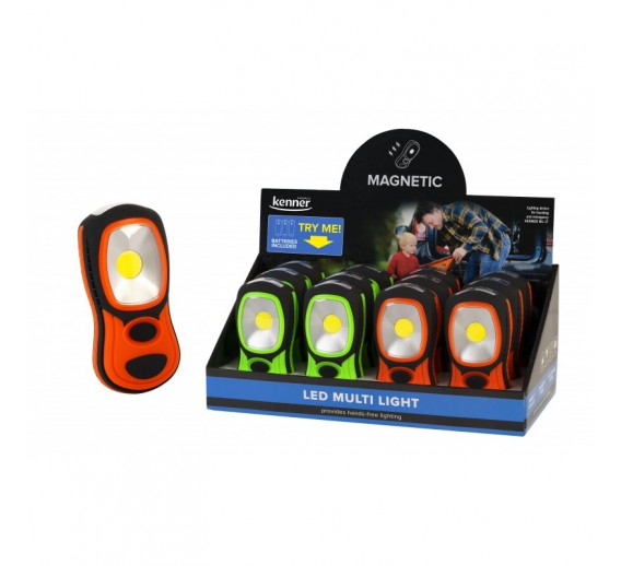 Sodo ir daržo prekės. Laisvalaikio prekės. Nešiojami prožektoriai, žibintuvėliai. Žibintuvėlis ML-17 multi light 3xAAA 
