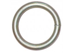 Tvirtinimo detalės. Karabinai, suspaudėjai, tempikliai. Sąsagos, žiedai. Žiedas 7x45 mm cinkuotas 