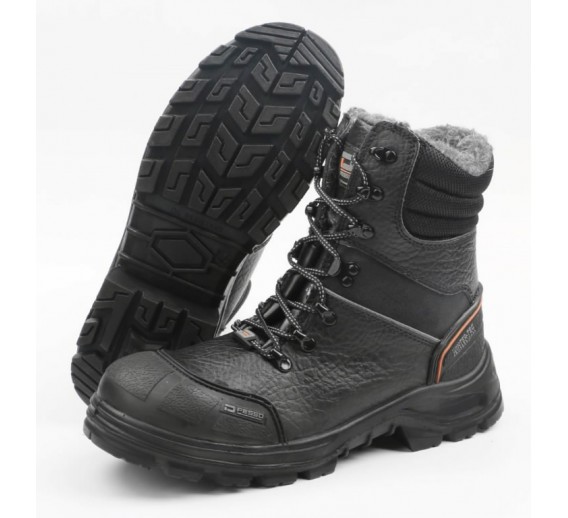 Darbo saugos prekės. Darbo batai. Auliukiniai batai. Žieminiai batai Polaris S3 SRC Pesso 